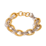 Charlotte Dual-Tone Bracelet